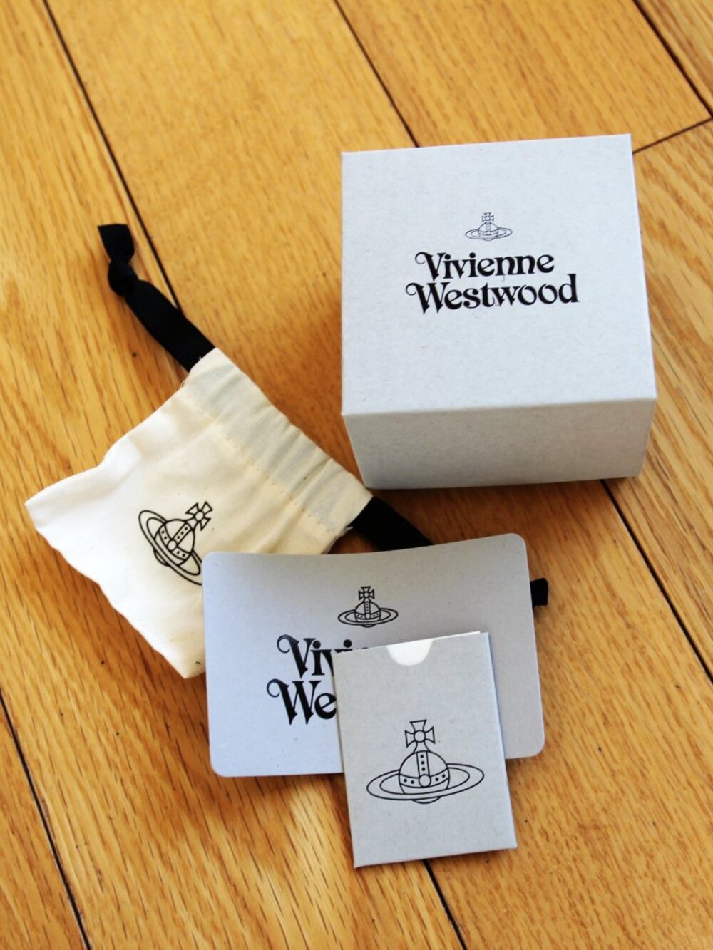 BNWT AW25 VIVIENNE WESTWOOD ESSEX SIGNATURE DOUBLE RING L & XL - Picture 5 of 6